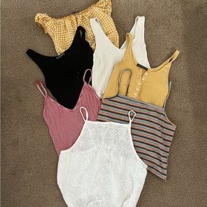 Brandy Melville Shirt Bundle! 7 shirts